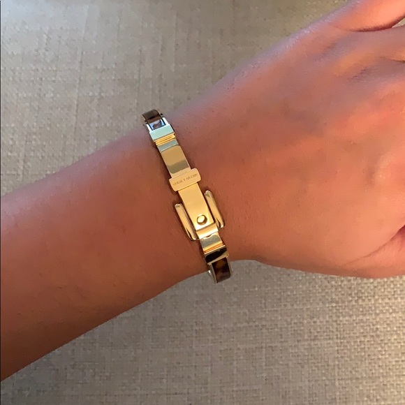 Michael Kors tortoise buckle bangle - Picture 1 of 3